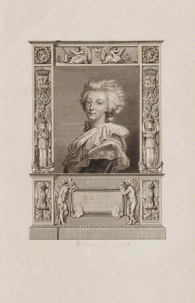 Marie Antoinette door Unidentified