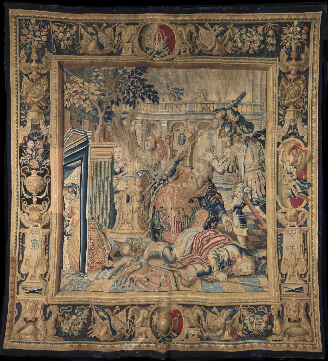 De onthoofding van Sint Paulus door Unidentified