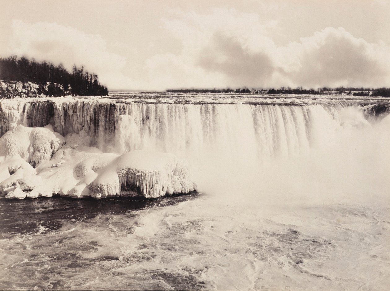 [The Canadian Falls, Winter]. door Unidentified