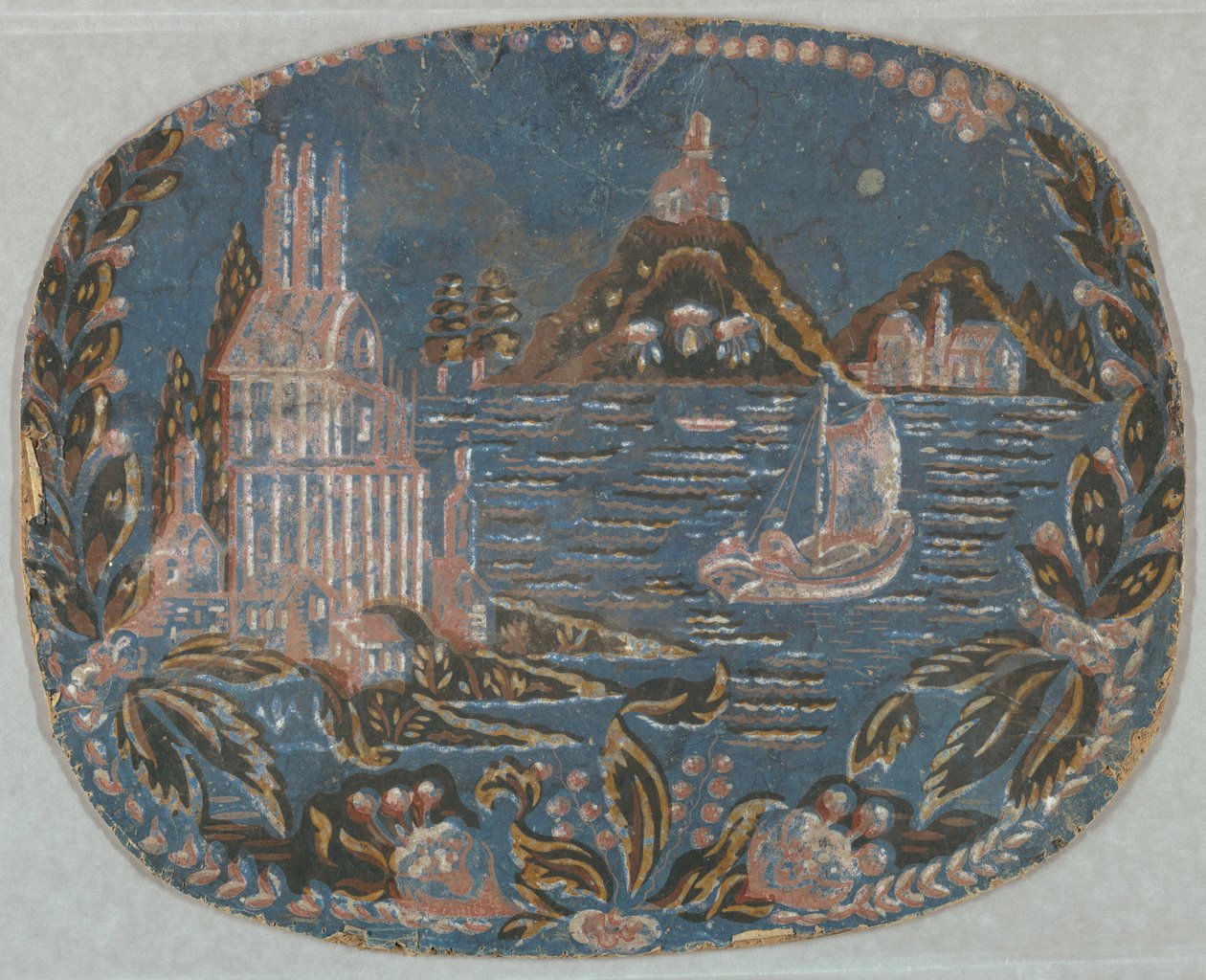 Bandbox Fragment (VS), 1830-60 door Unknown