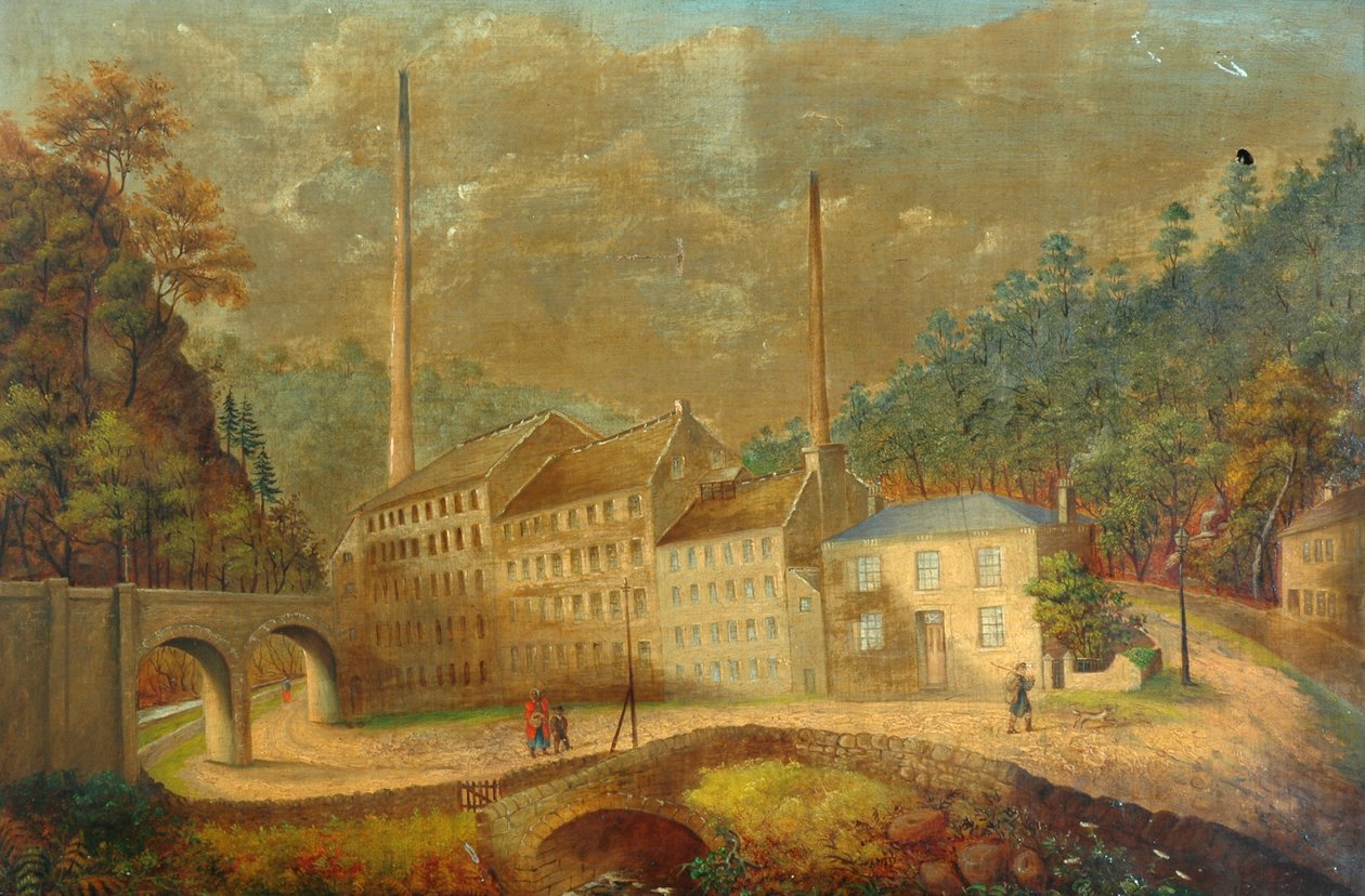 Molen gebouwen door Unknown