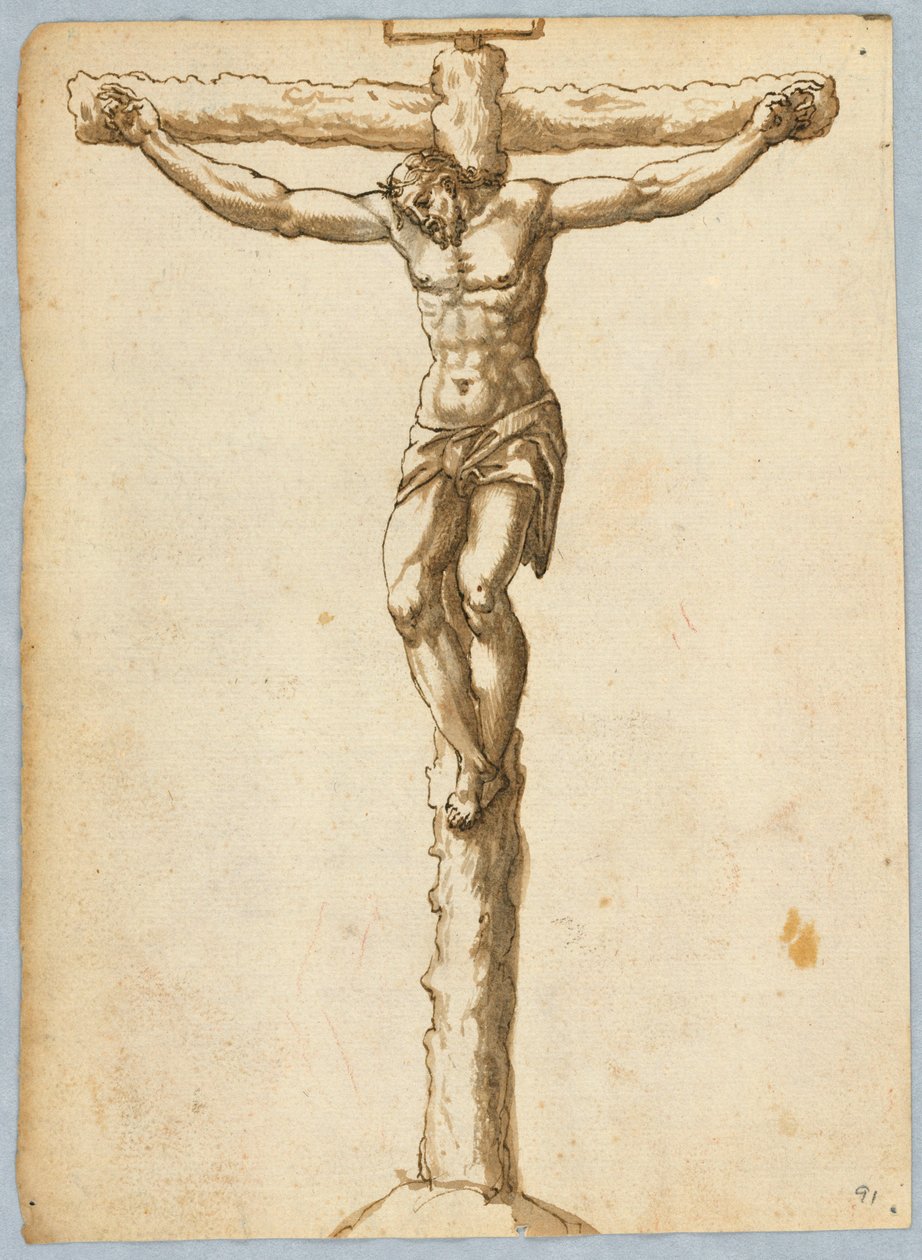 De Kruisiging door Unknown