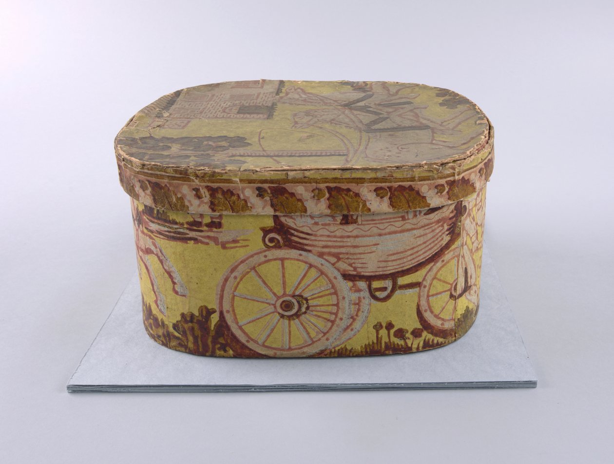 Banddoos en deksel (VS), 1830-35 door Unknown