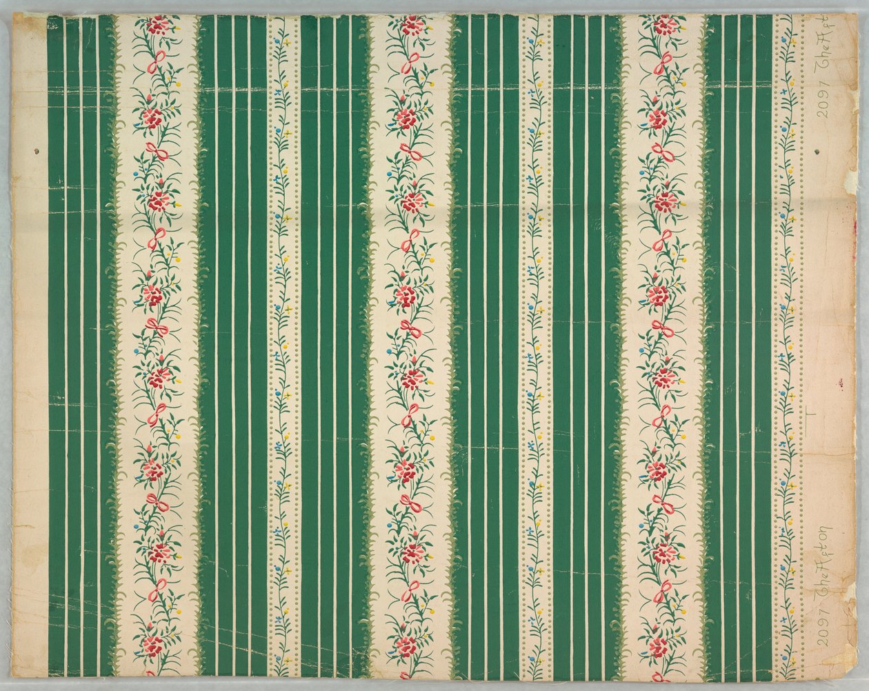 Wandbekleding, The Afton, ca. 1900 door Unknown