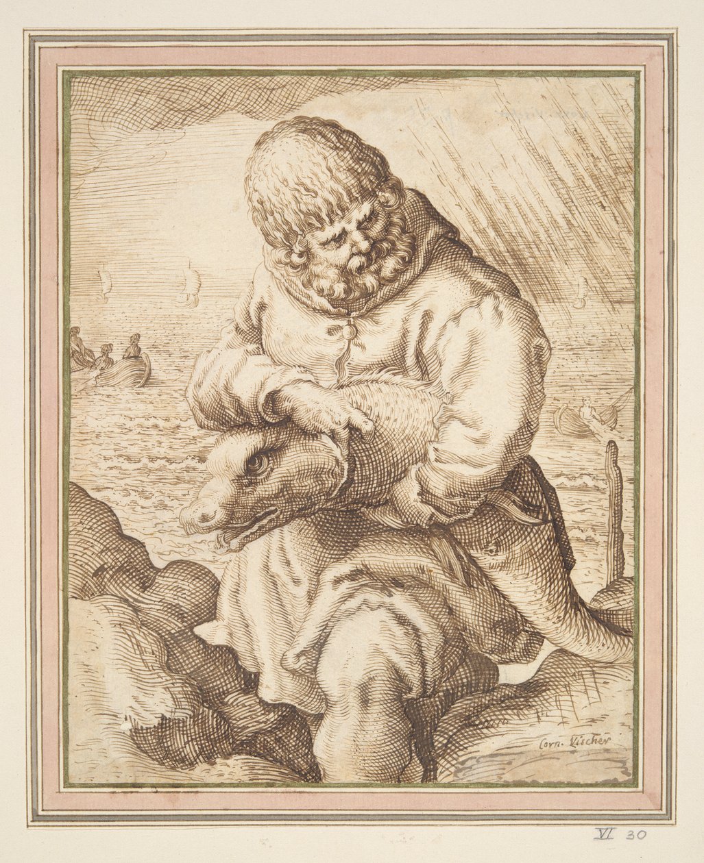 Allegorie van het Element Water door Unknown