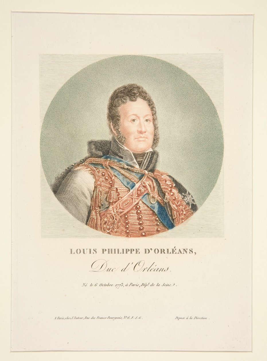 Louis Philippe d door Unknown