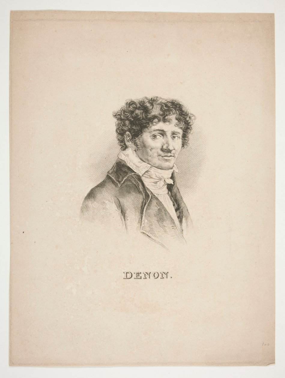 Portret van Dominique-Vivant Denon door Unknown
