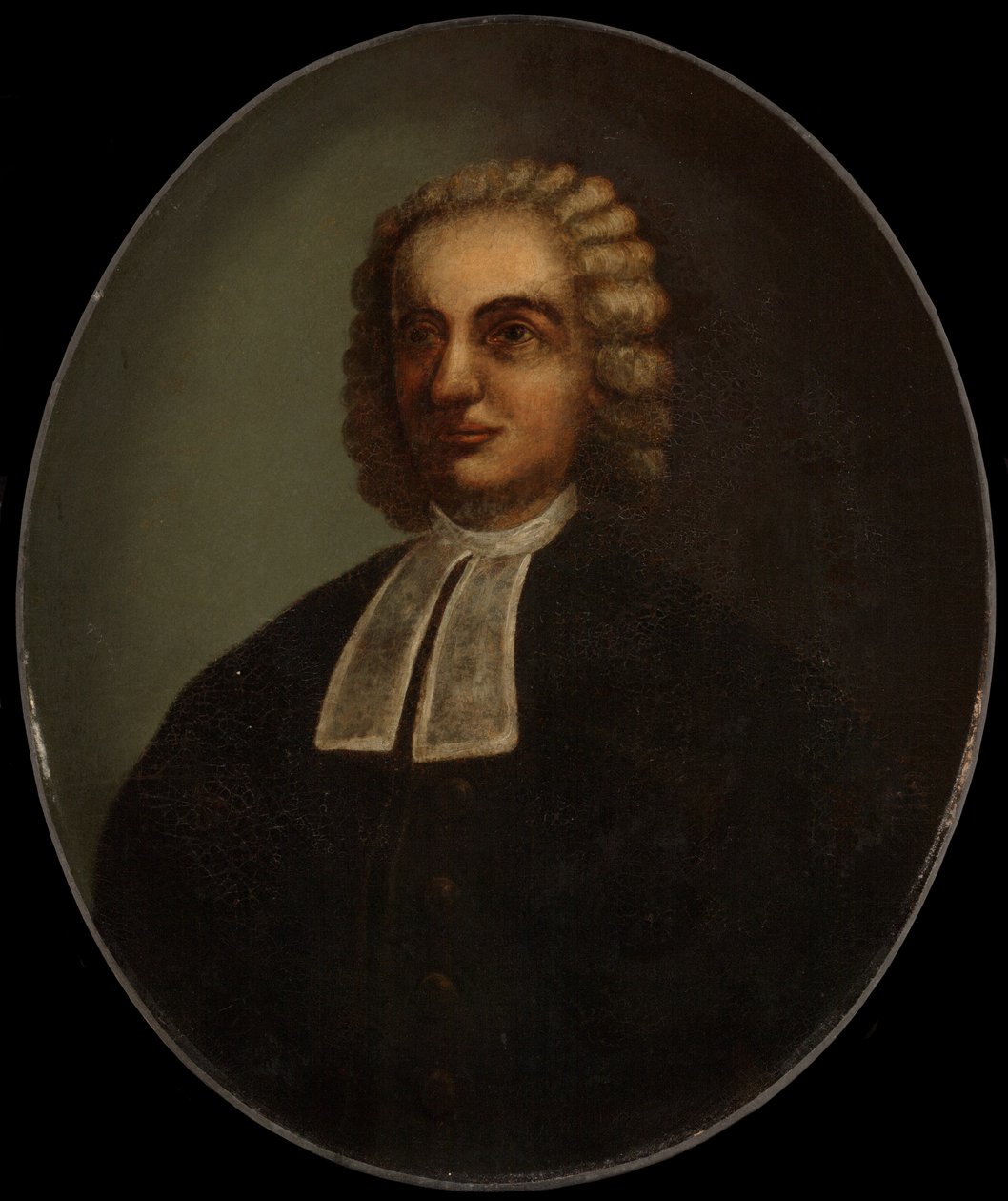 Dominee Aaron Burr (1716-1757) door Unknown