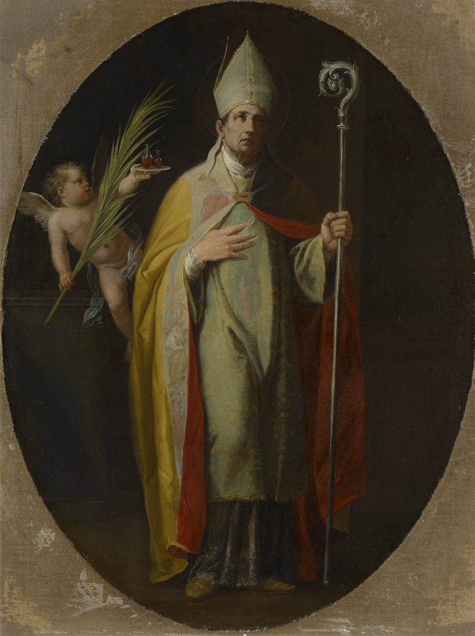 Sint Gennaro, Bisschop van Napels door Unknown