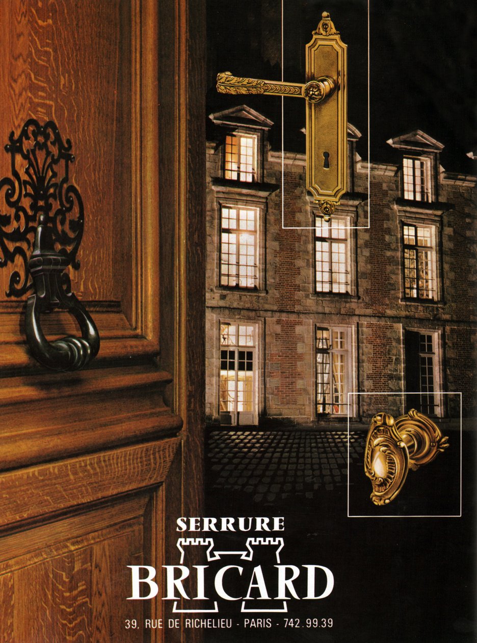 Sloten van Bricard door Unknown