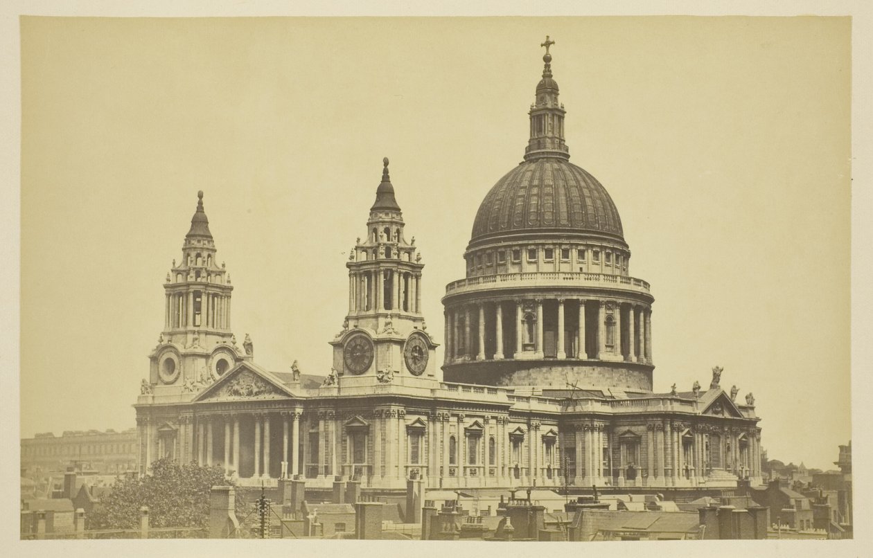 St. Pauls Kathedraal door Unknown