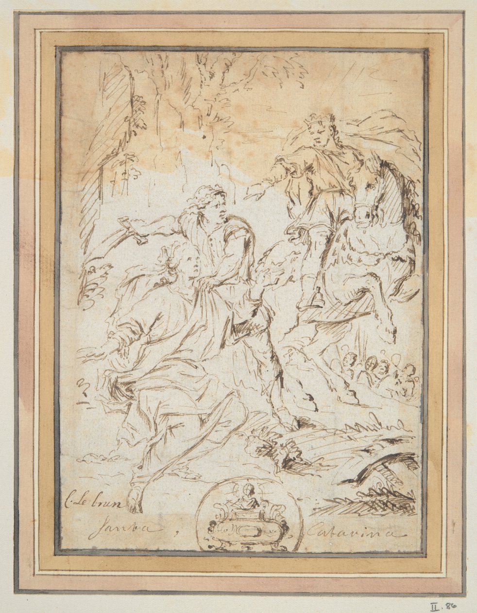 De Onthoofding van Sint Catharina van Alexandrië door Unknown