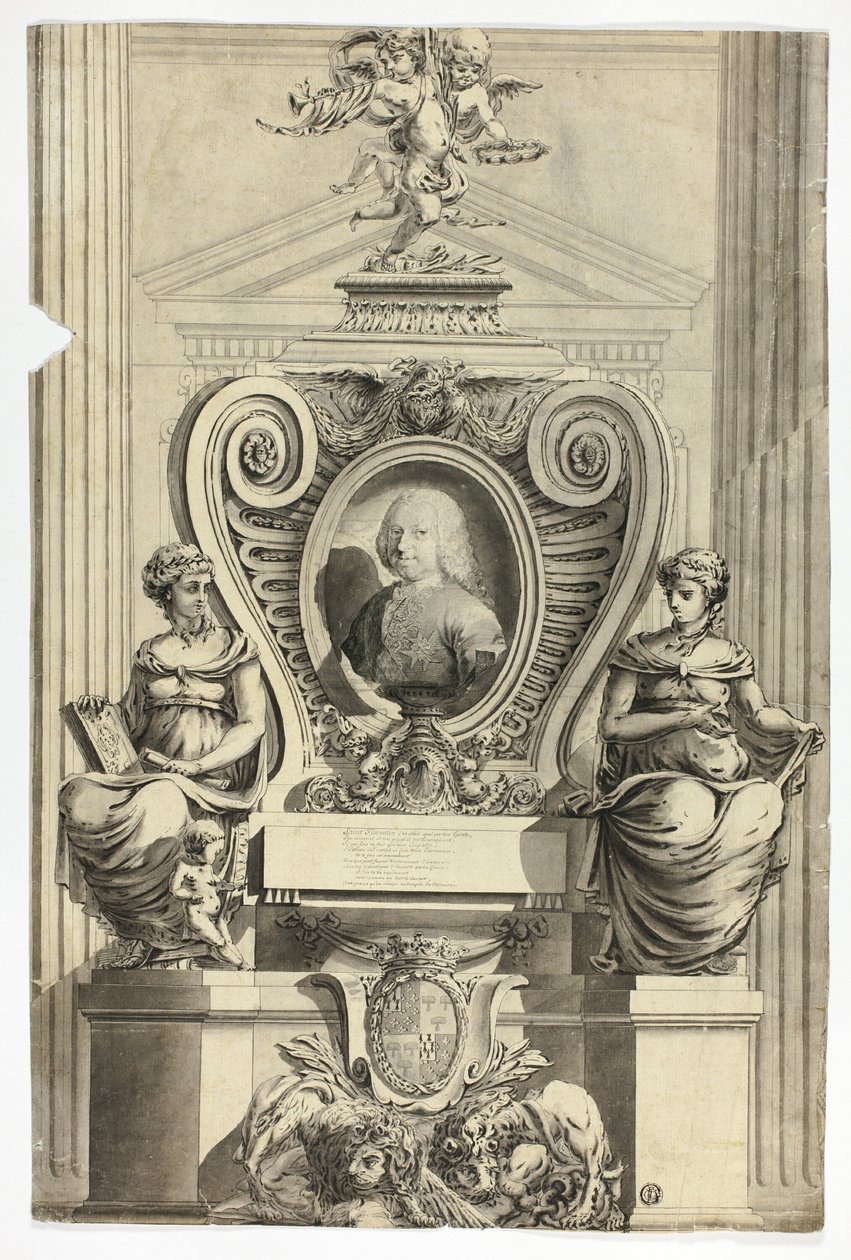 Graf van markies Saint-Florentin door Unknown