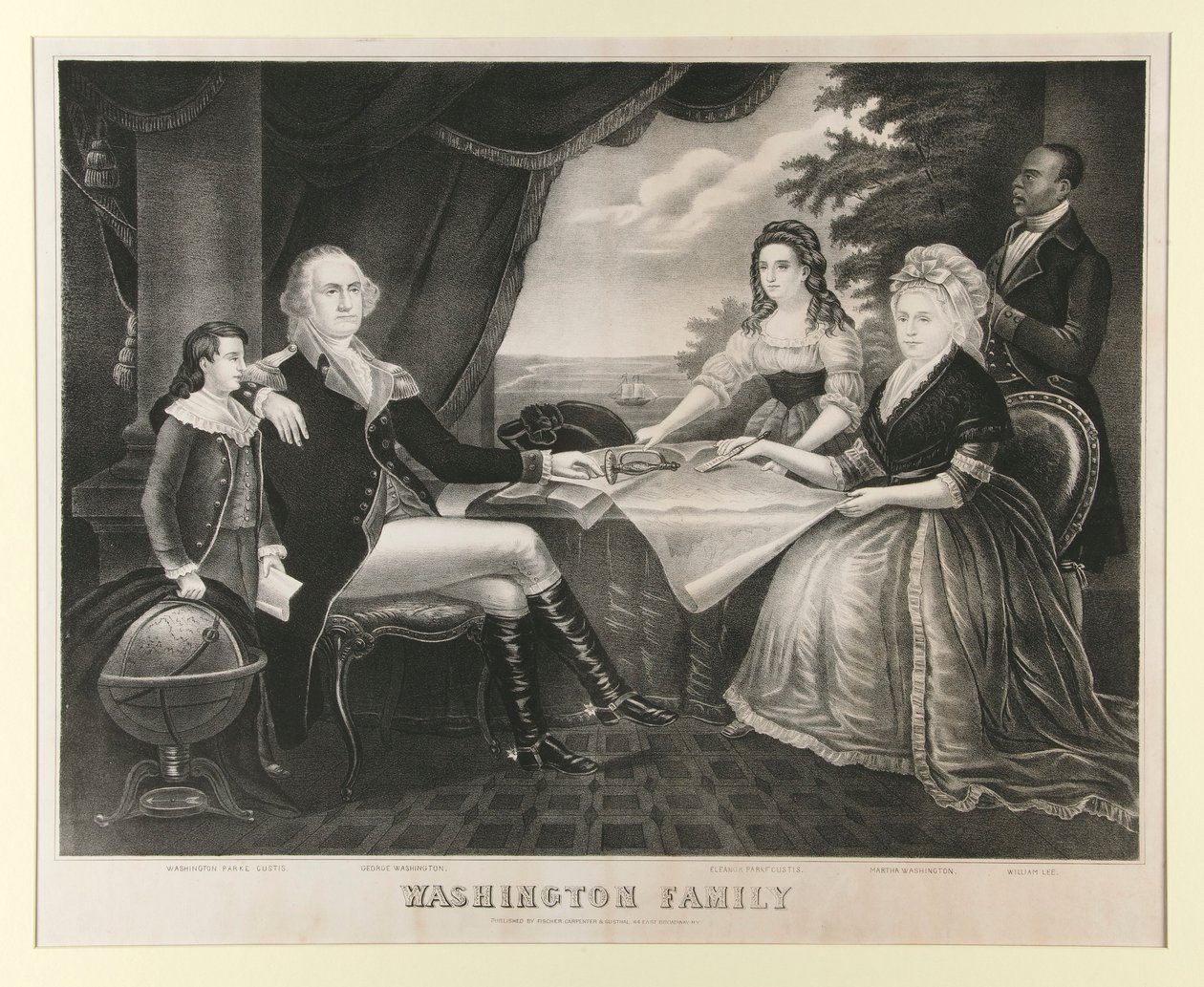 Familie Washington door Unknown