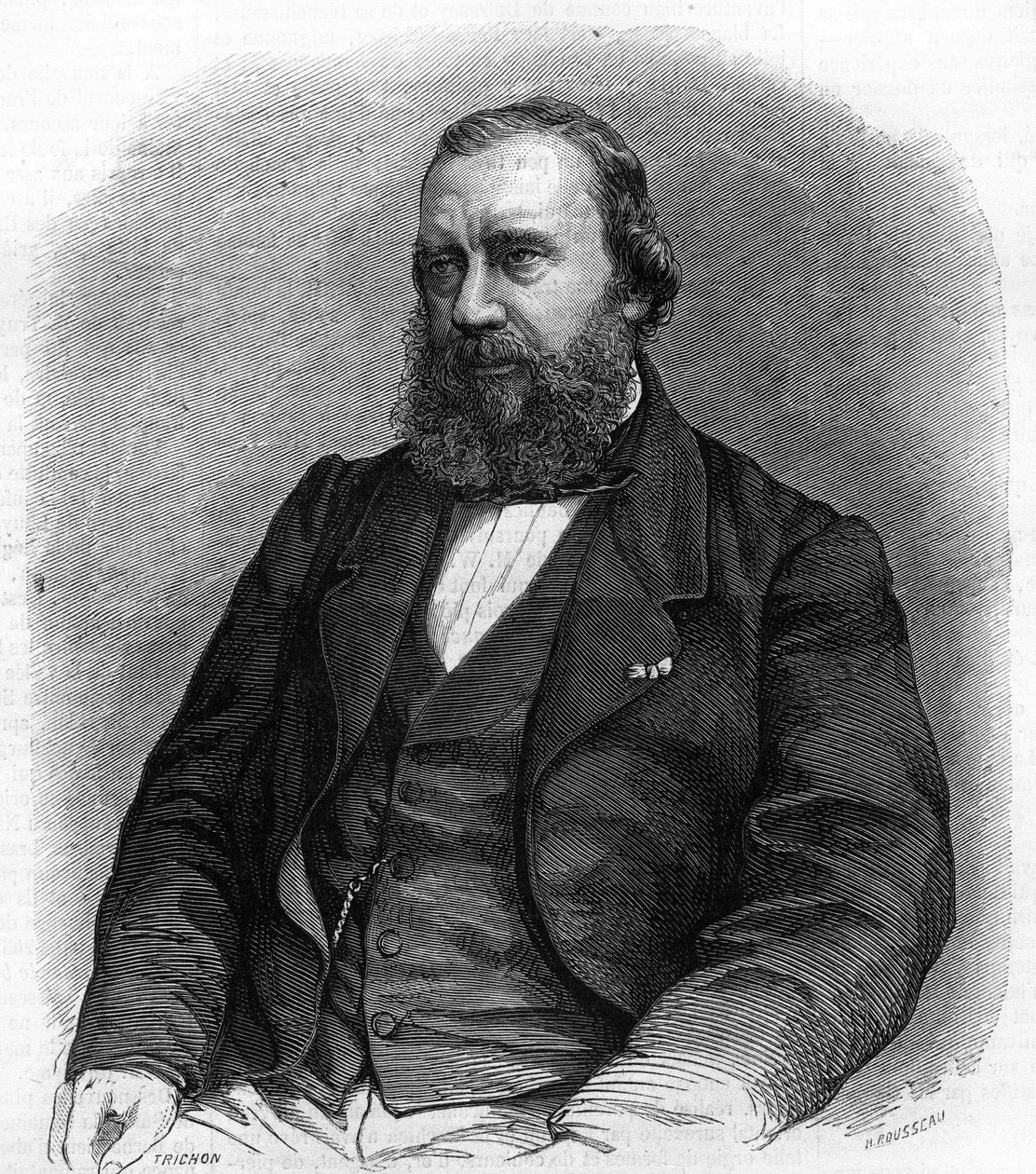 Constant Troyon (1810-1865), Franse schilder. door Unknown artist