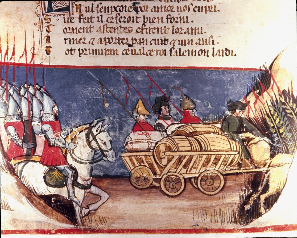 Ingang naar Spanje (miniatuur) door Unknown artist