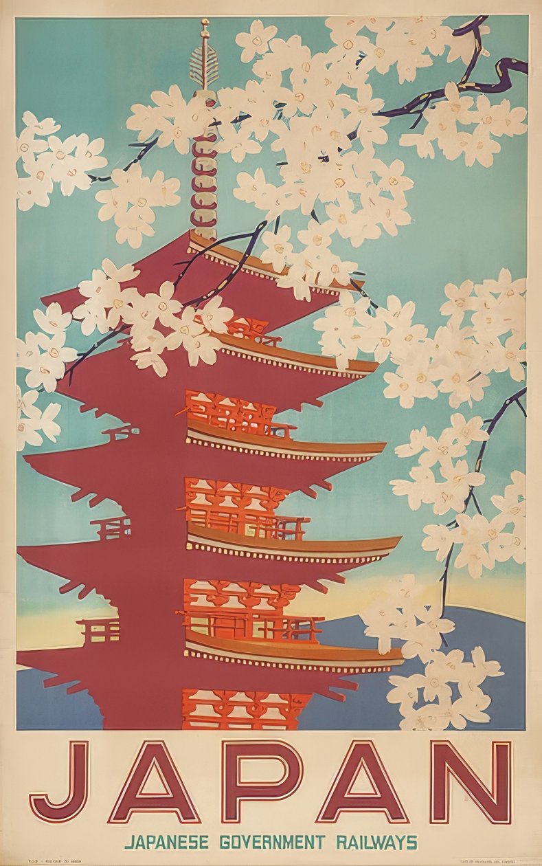 Japanse Staatsspoorwegen door Unknown