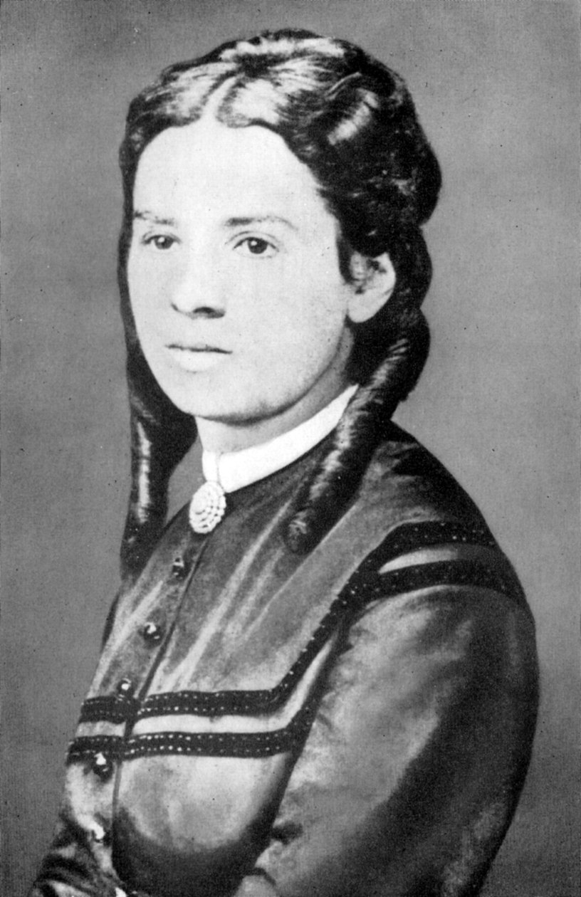 Jenny Marx, ca. 1868 door Unknown