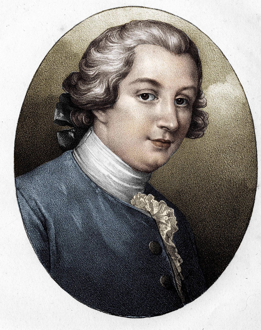 Louis Gresset (1709-1777), Franse schrijver. door Unknown artist