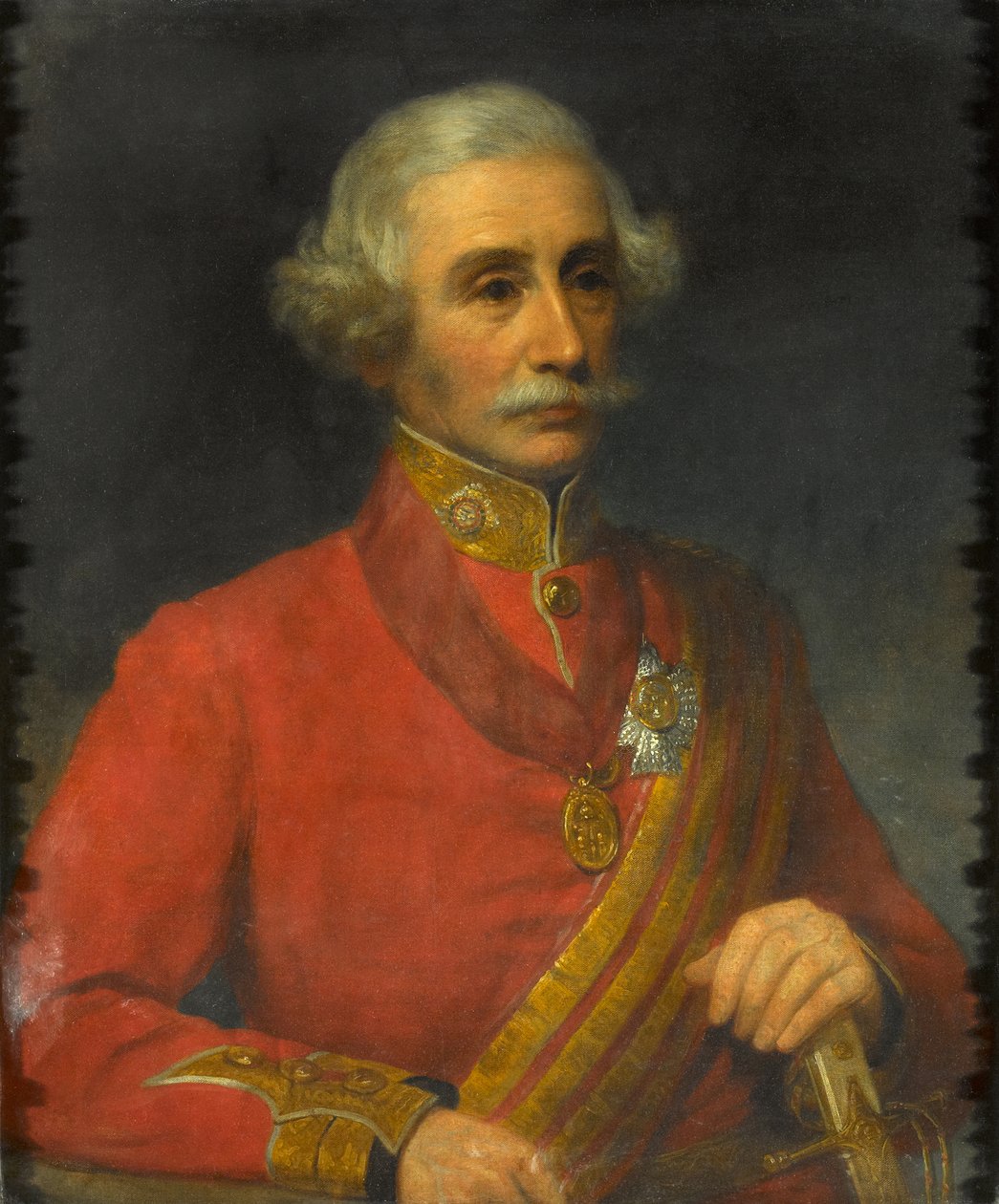 Luitenant-generaal Sir Peter Melvill door Unknown