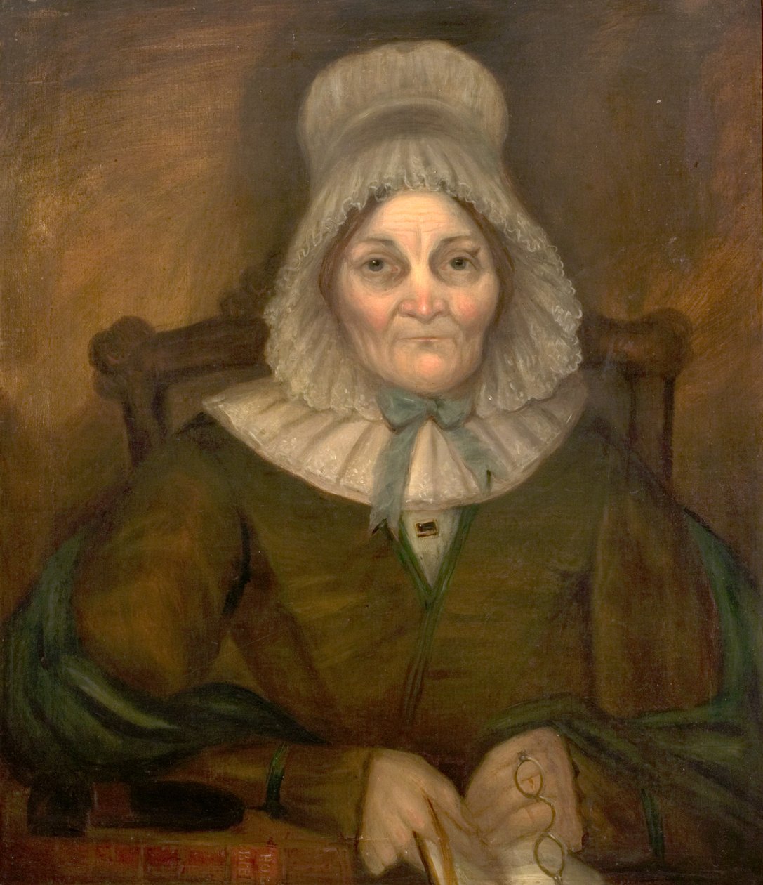Mevrouw Hannah Burton, ca. 1800 door Unknown