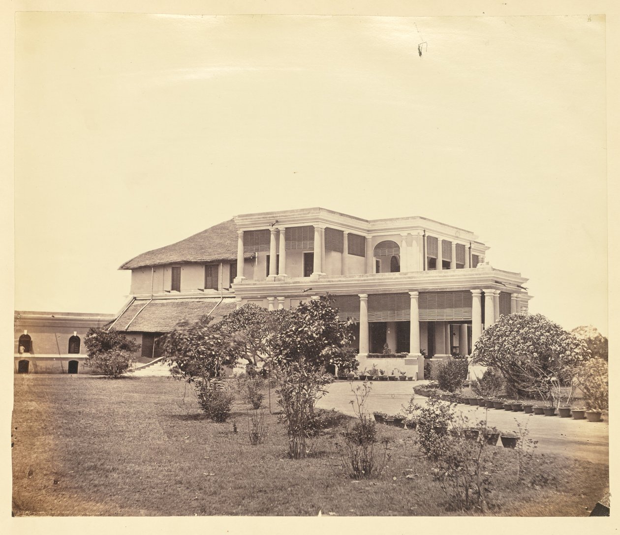 [Koloniale Residentie, India]. door Unknown artist