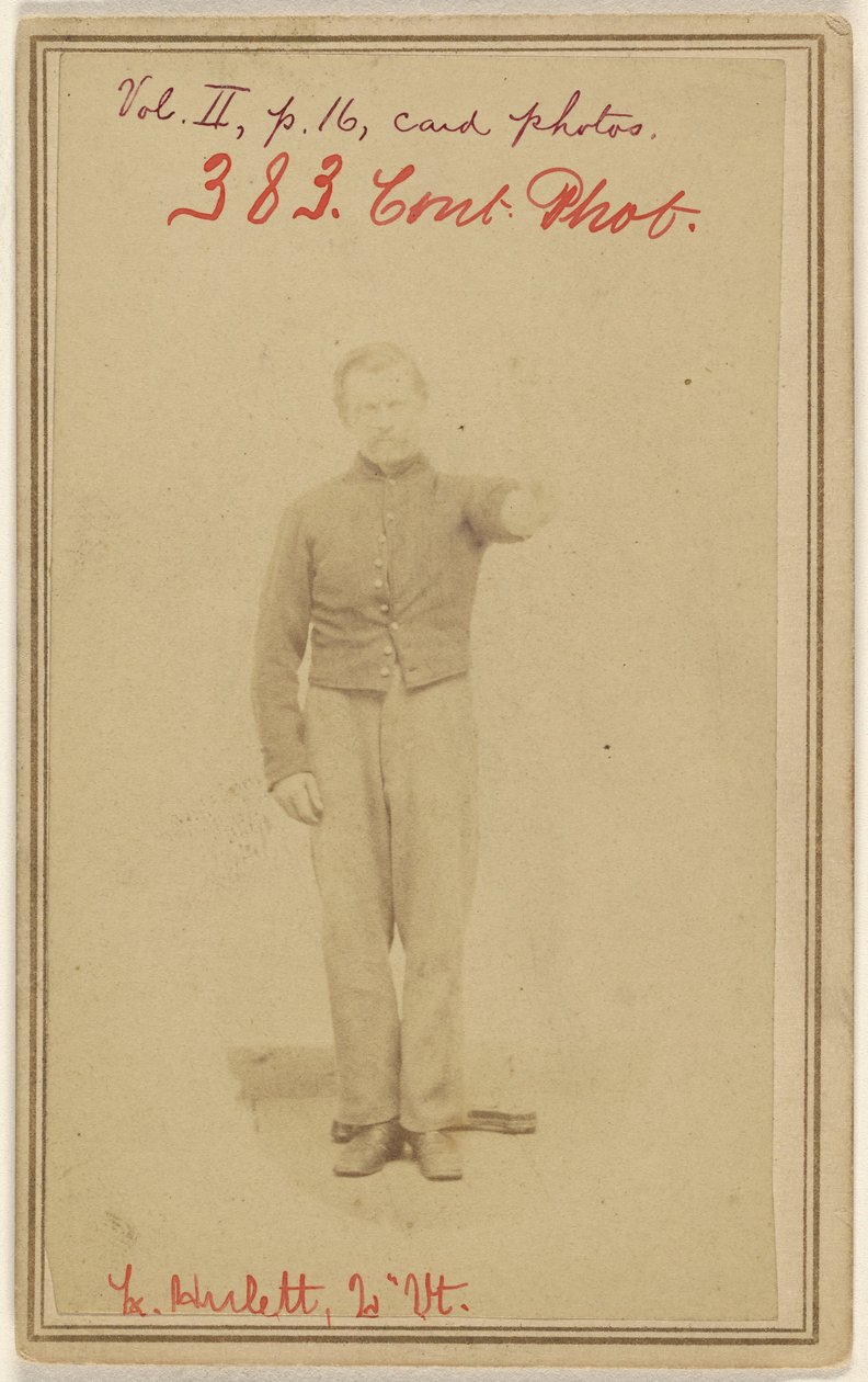 L[erman] Hulett, 2n Vt. [slachtoffer burgeroorlog]. door Unknown artist