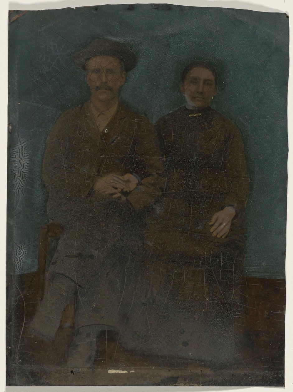 [Portret van echtpaar]. door Unknown artist