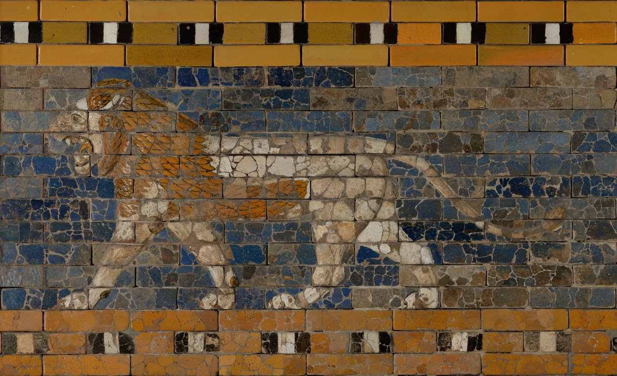 Processieweg, Babylon door Unknown artist