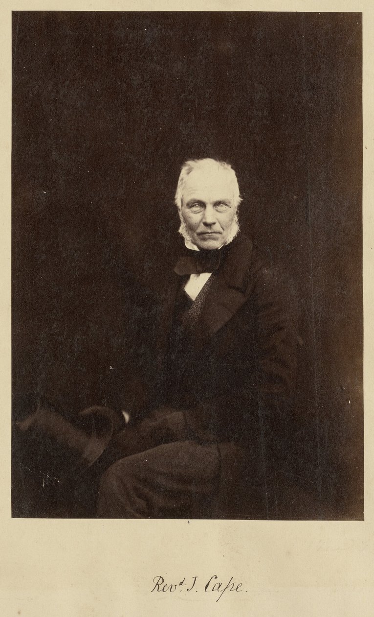 [Eerwaarde Jonathan Cape]. door Unknown artist