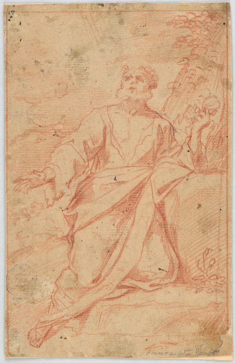 St. (Hiëronymus?) in Extase door Unknown artist