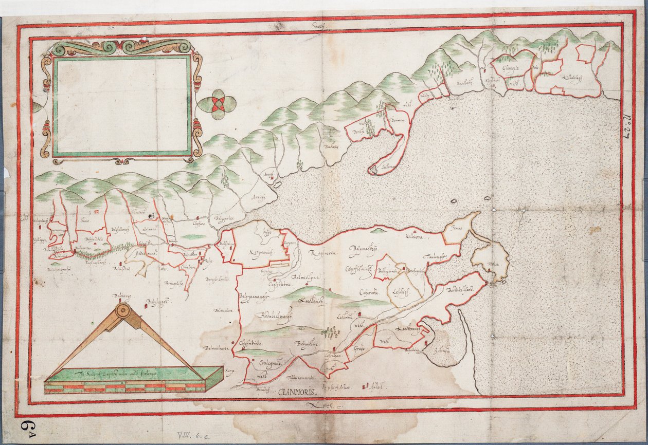 Tralee Bay, Ierland, ca. 1600 door Unknown artist