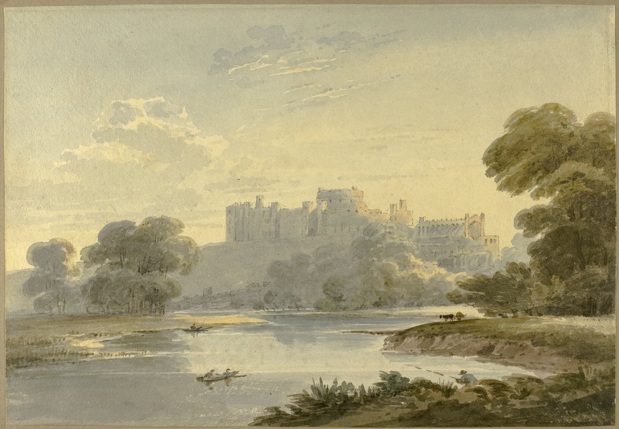 Uitzicht op Windsor door Unknown artist
