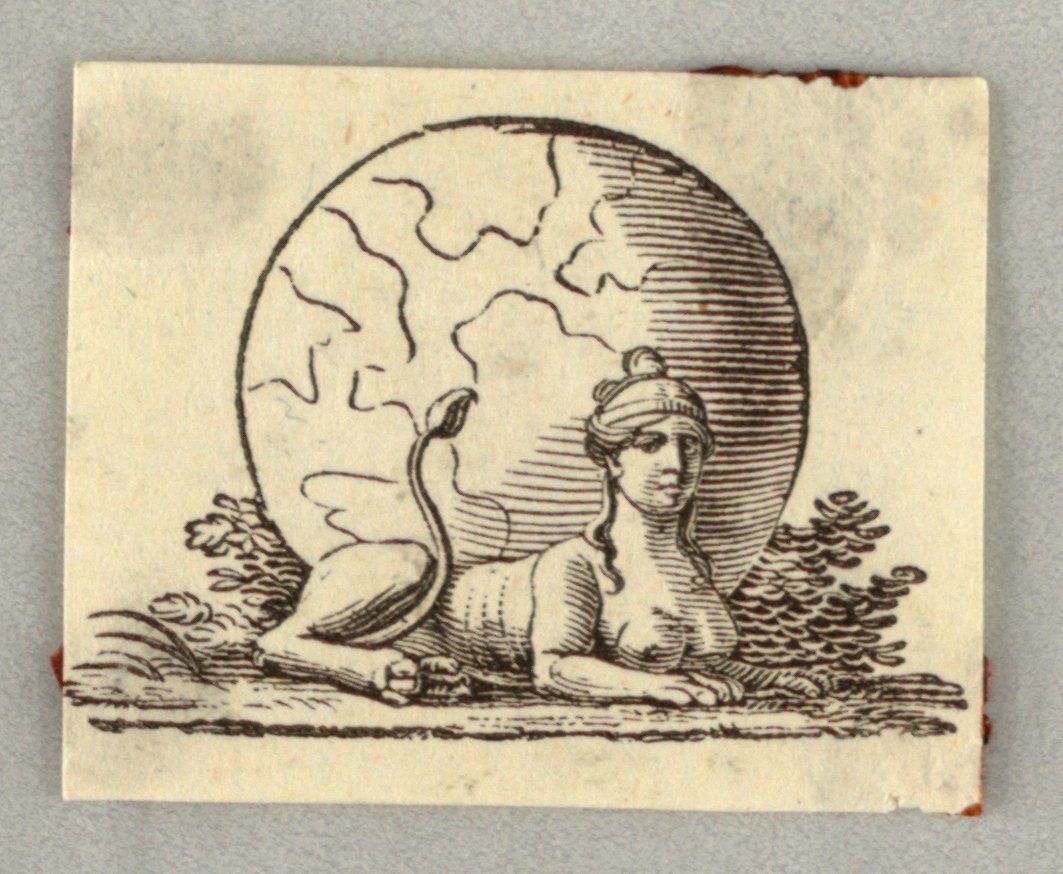 Houtsnede. Vignet. door Unknown artist