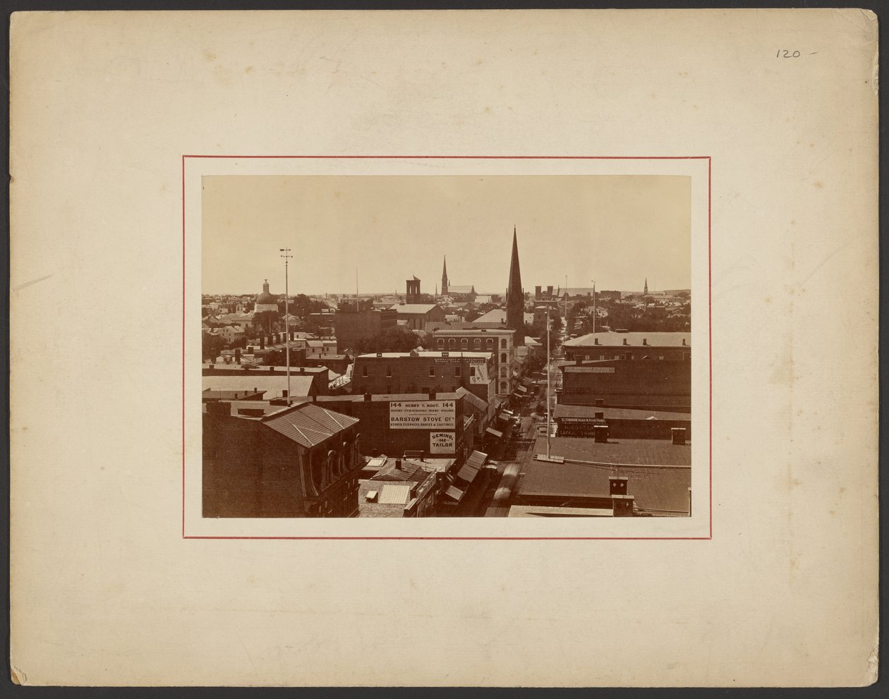 [Uitzicht op Providence, Rhode Island]. door Unknown artist/maker