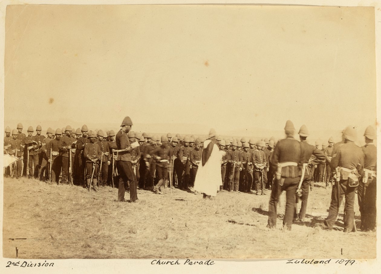 2e Divisie Kerkparade, Zululand door Unknown photographer