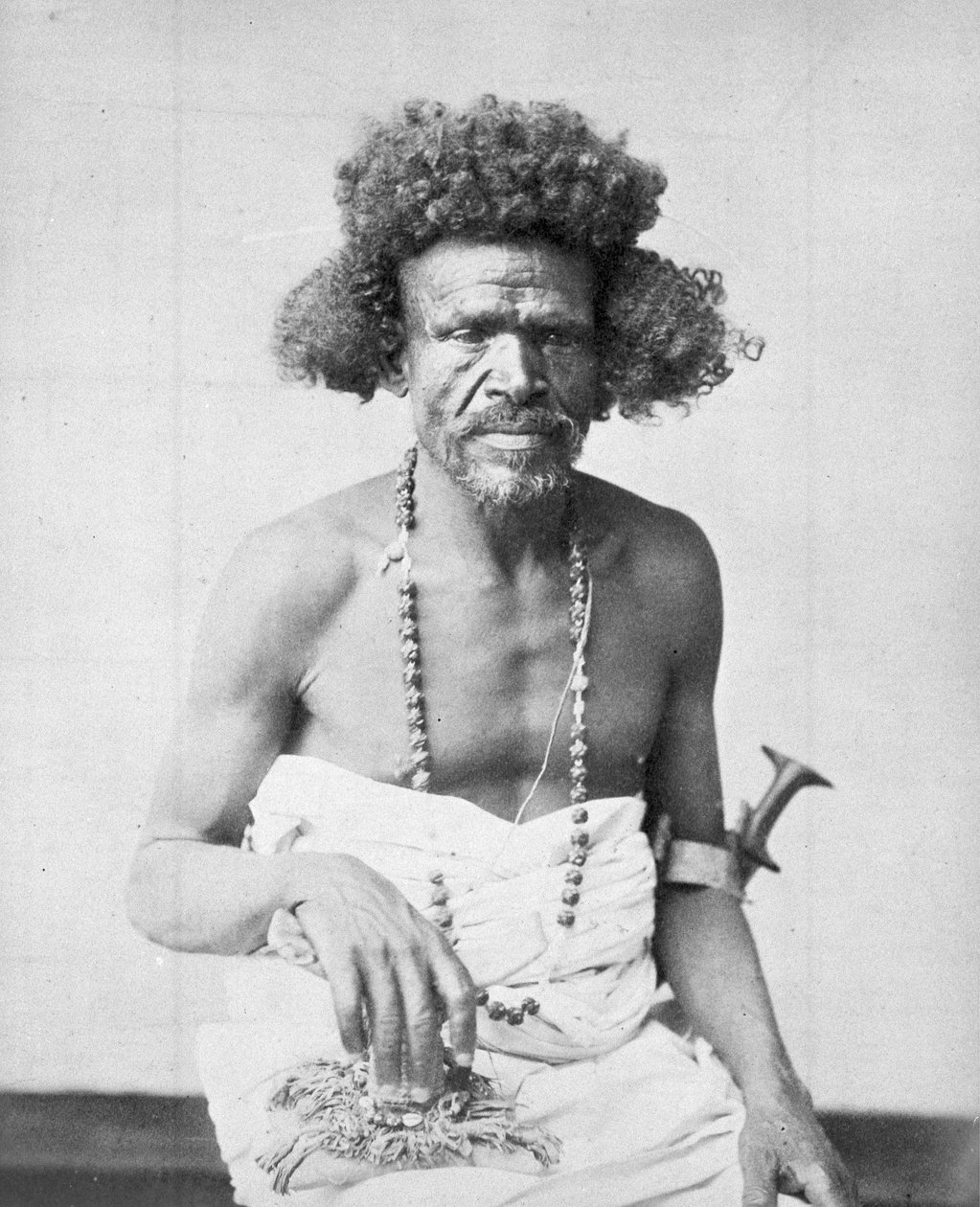 Beja-stamlid uit oostelijk Soedan, circa 1885 door Unknown