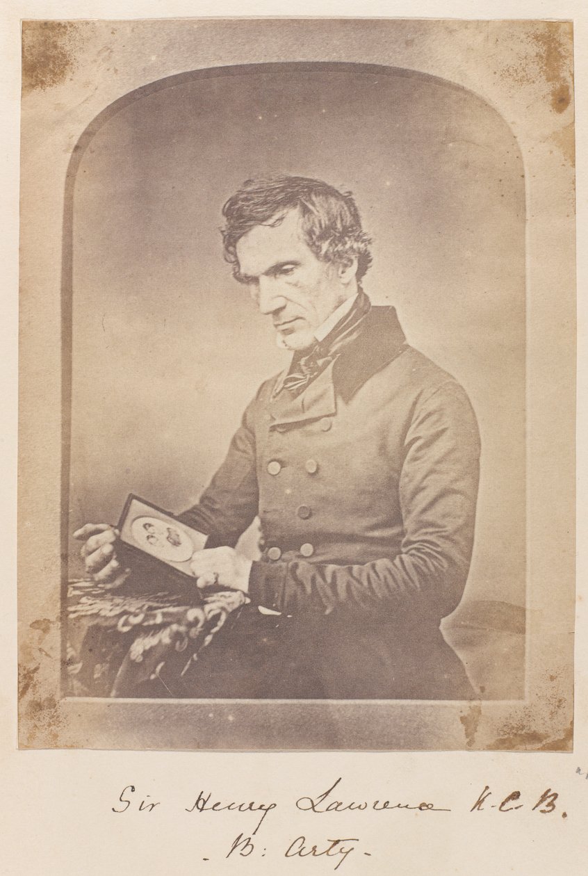 Brigadegeneraal Sir Henry Montgomery Lawrence KCB door Unknown photographer