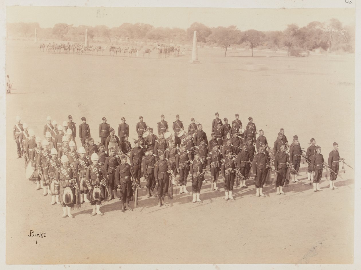 Tamboers en pijpers door Unknown photographer