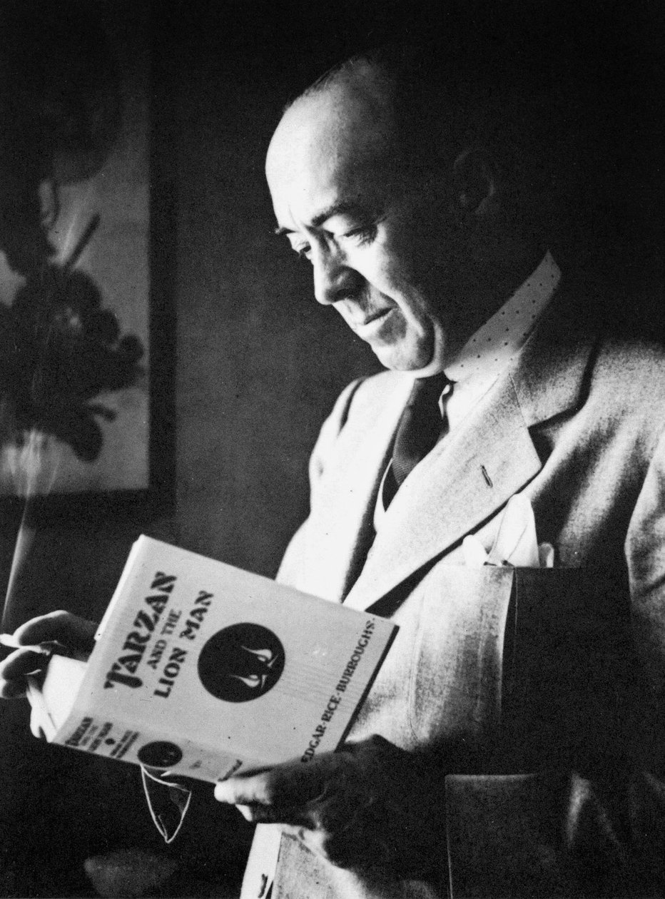 Edgar Rice Burroughs door Unknown photographer