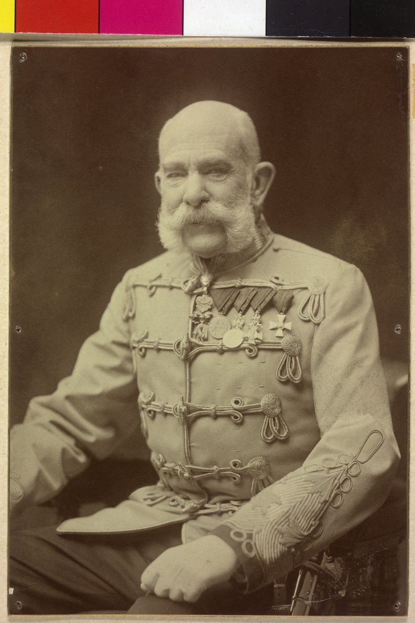 Franz Joseph I door Unknown photographer
