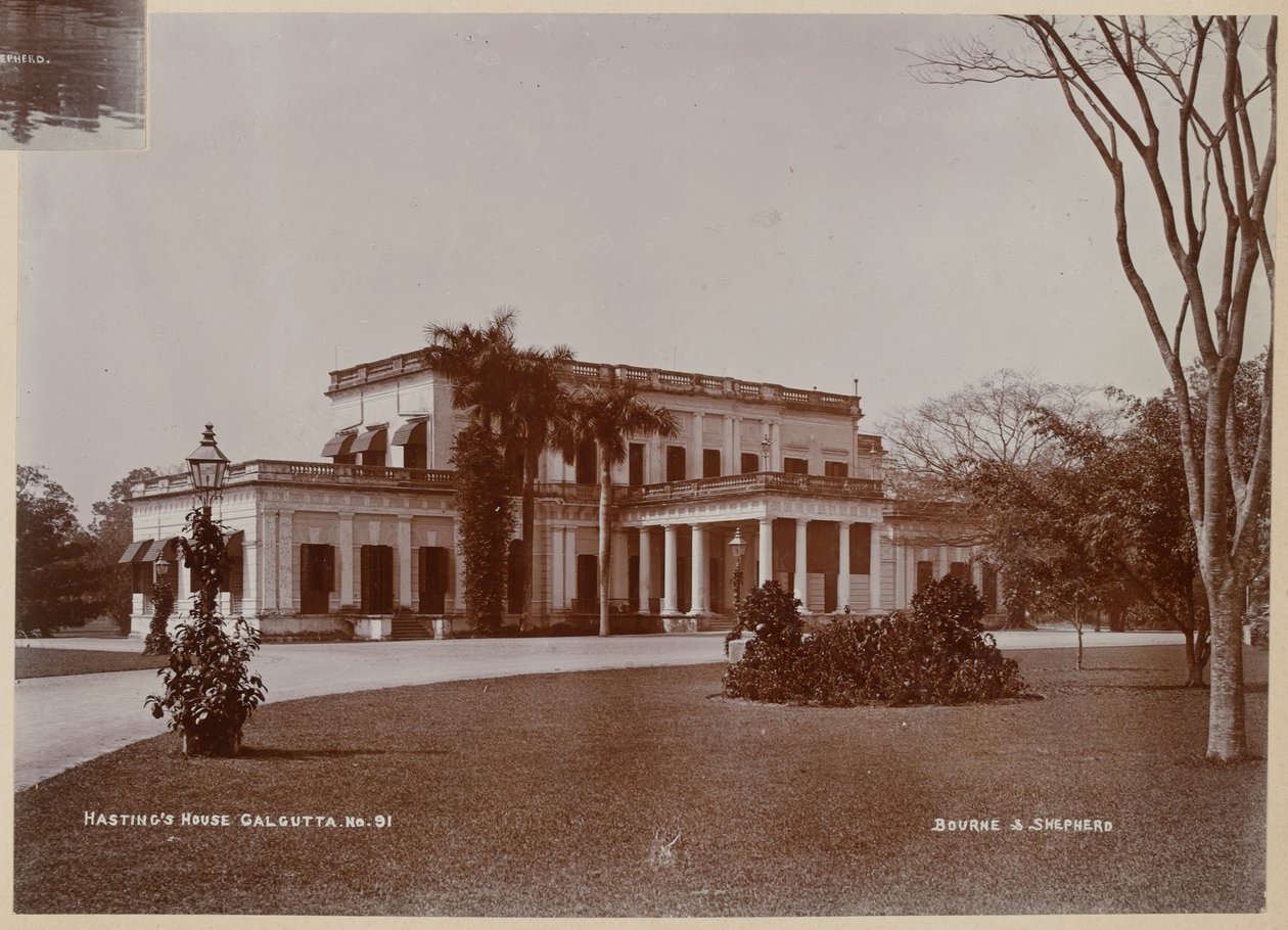 Hastings House, Calcutta door Unknown photographer