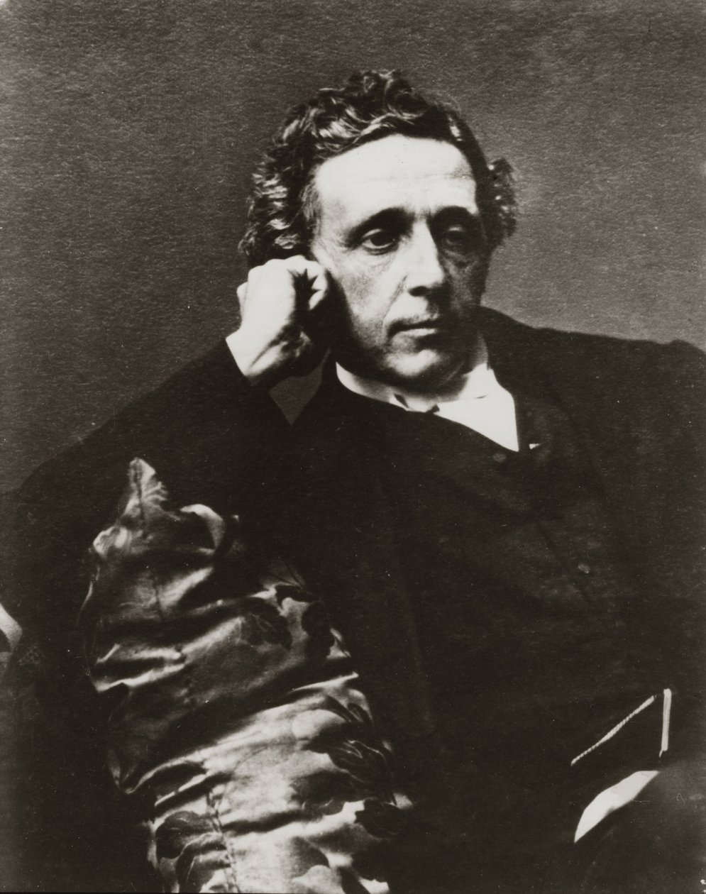 Lewis Carroll (zwart-wit foto) door Unknown photographer