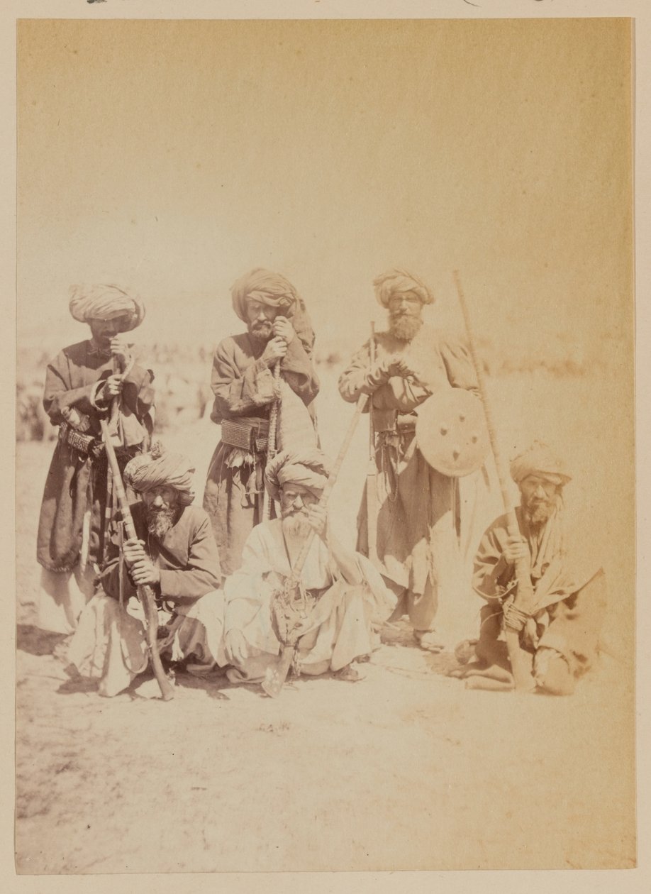 Pathan-stamleden door Unknown photographer
