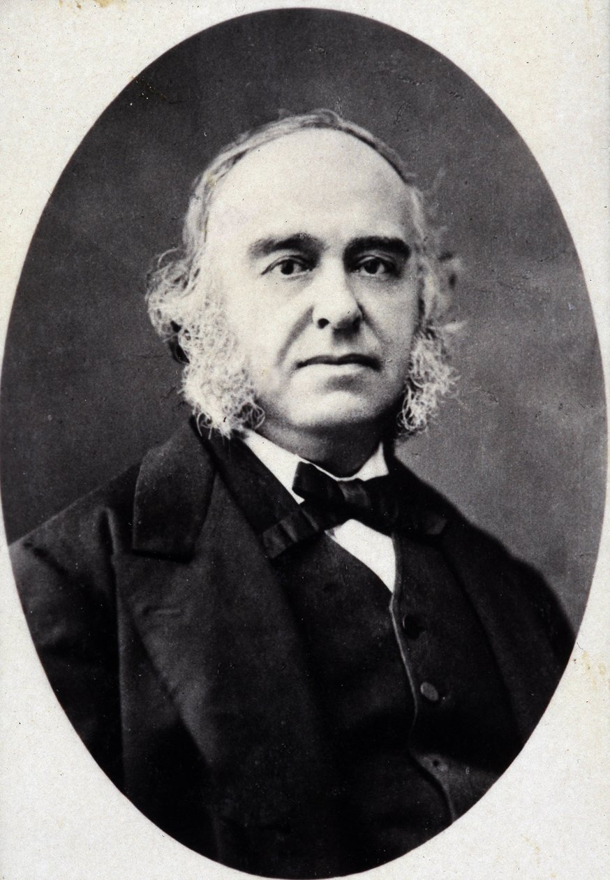 Paul Broca (1824-1880), Franse chirurg en antropoloog door Unknown photographer