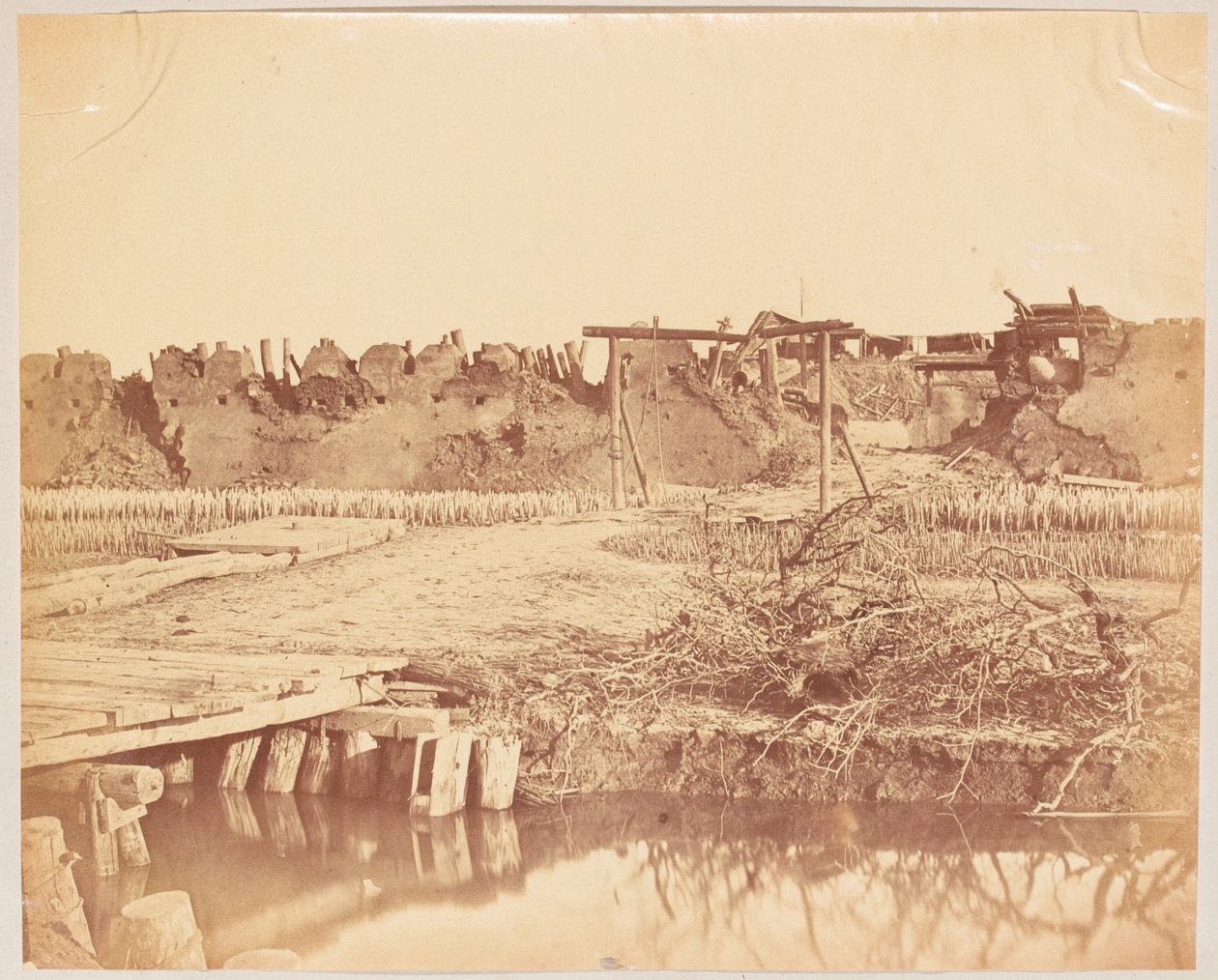 Taku Fort, China, 1860 door Unknown