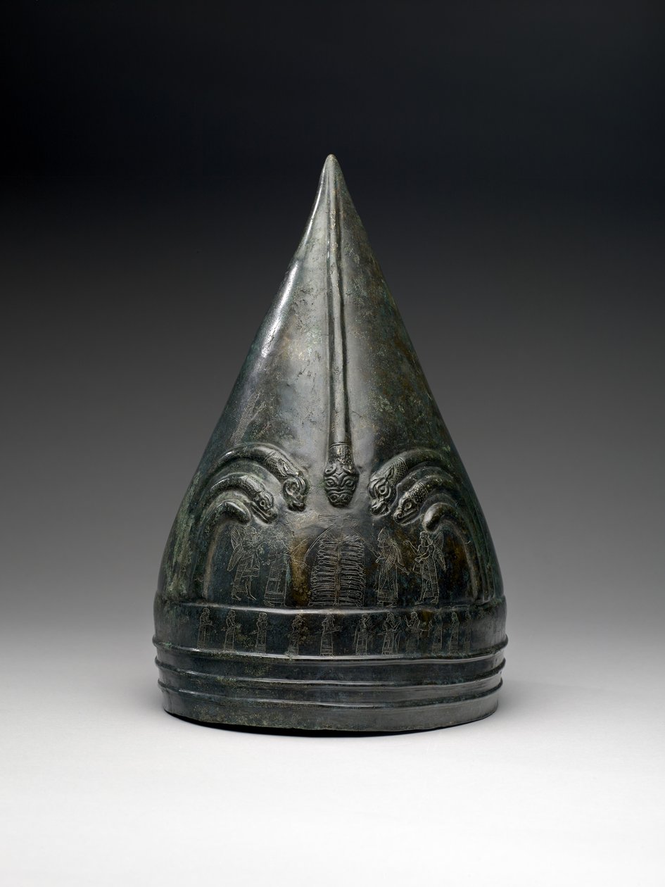 Helm, 850-700 v.Chr. door Urartian