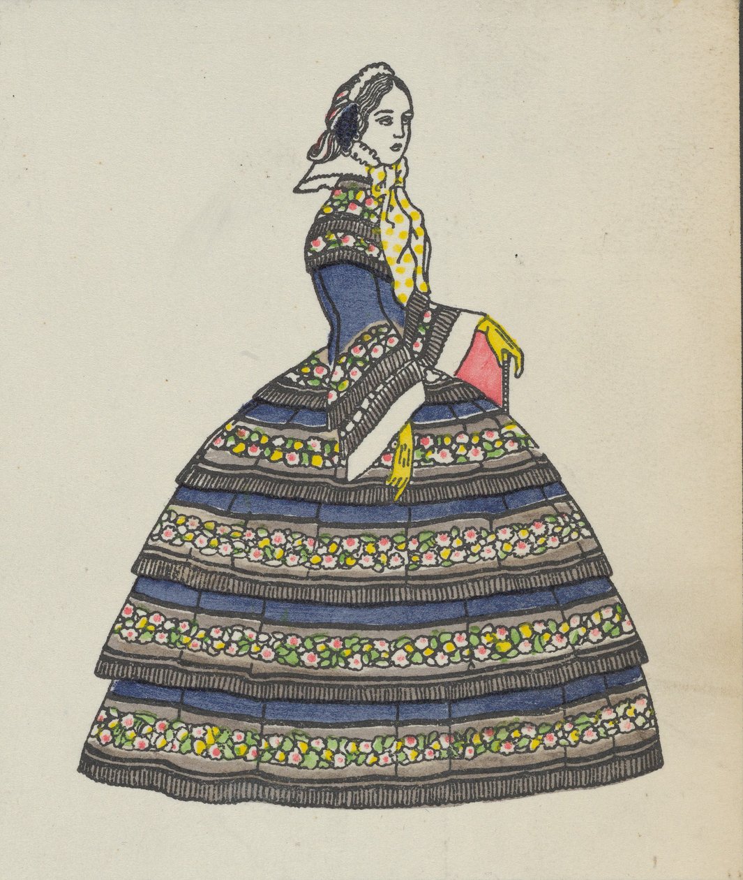 Biedermeier mode, 1908 door Urban Janke
