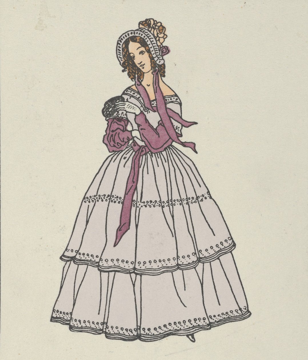Biedermeier mode, 1908 door Urban Janke