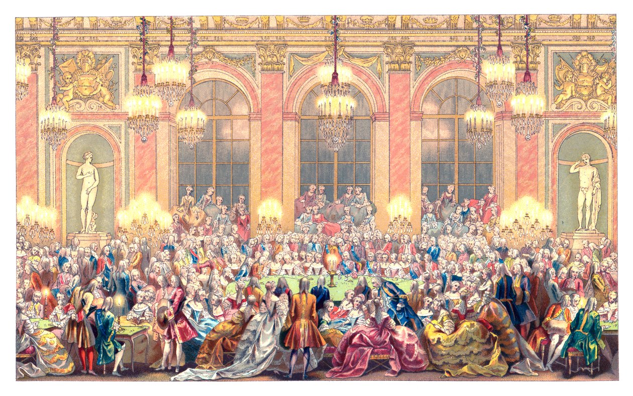 Het Spel van de Koning, 1885 door Urrabieta